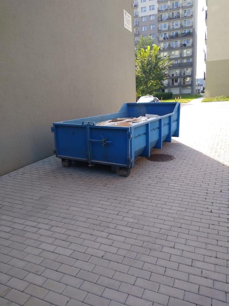 Wywóz gruzu, kontener na odpady Rybnik Zory Wodzislaw Jastrzebie