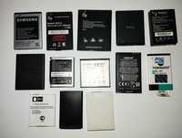 Різні батареї до мобільних телефонів, в основному Nokia