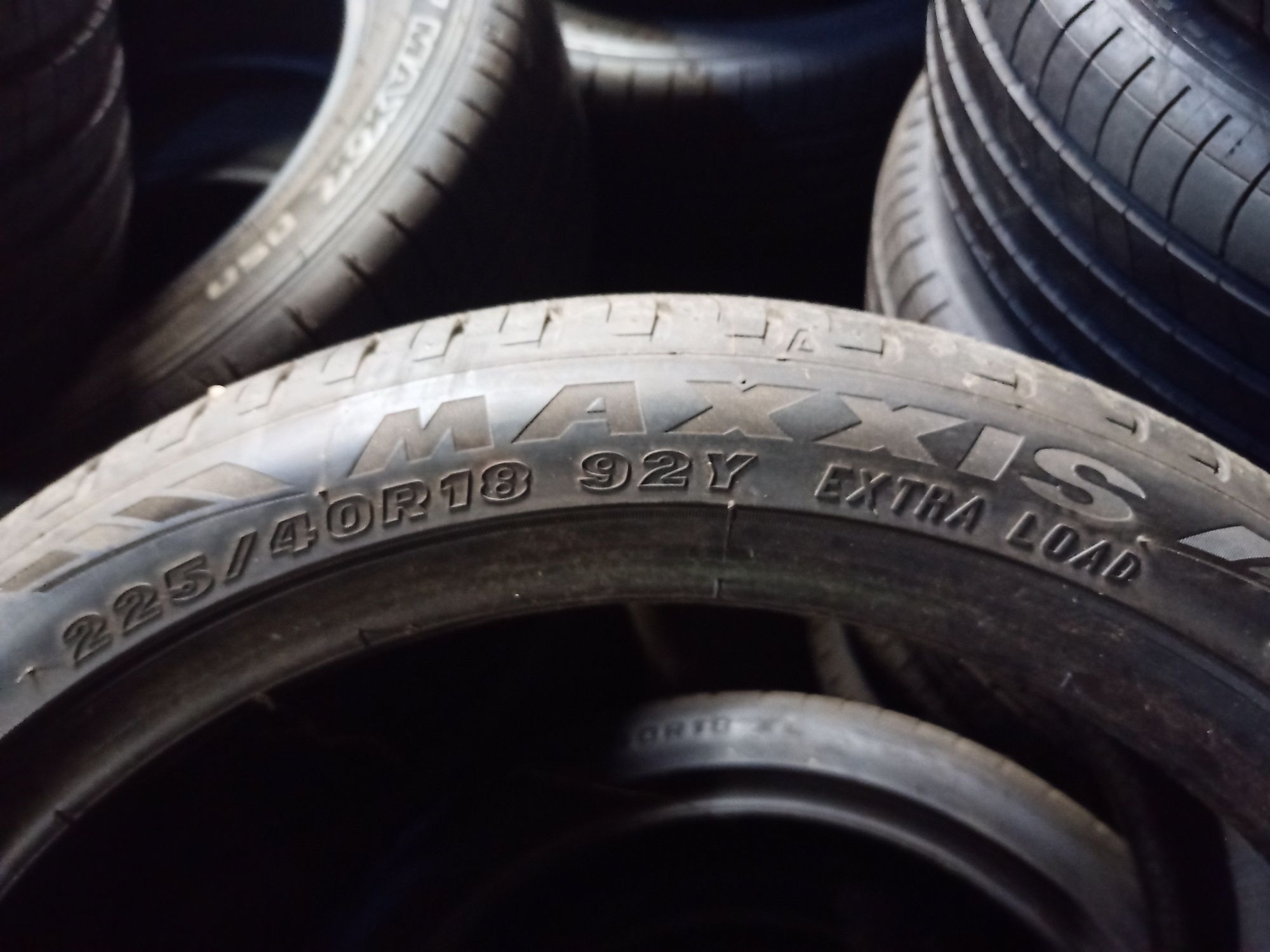 Maxxis 225/40/18 opony letnie demo 2023r.