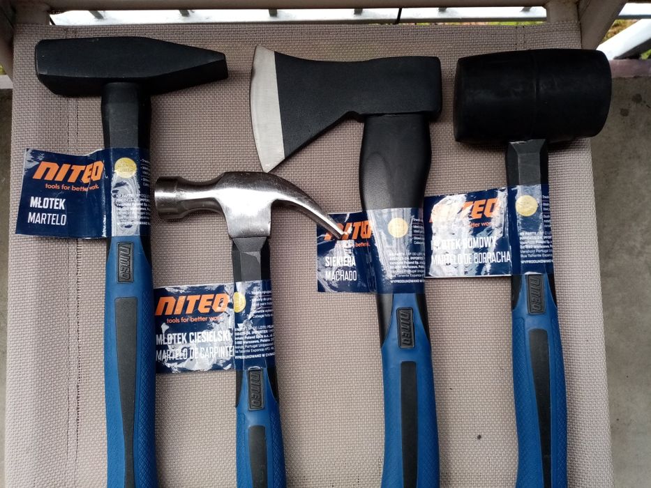 Zestaw młotków+śiekierka za 65%ceny Nowe