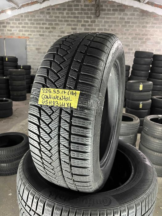 GS1183 Зимові шини 225/55r17 Continental WinterContact TS850P комплект