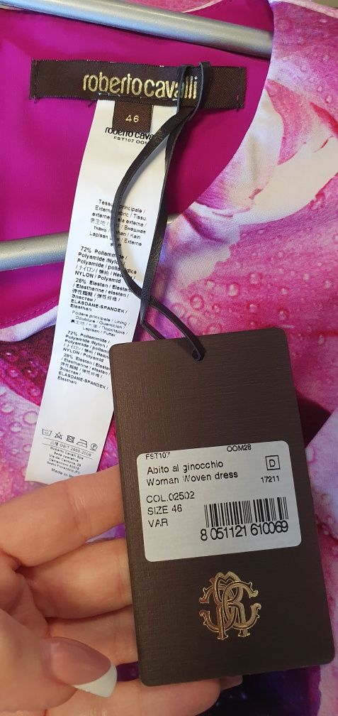 Sukienka Roberto Cavalli nowa 40/42