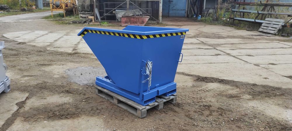 Pojemnik samowyładowczy NTK 900L.Kontener metalowy