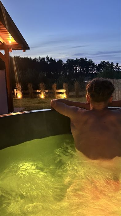 Kaszuby – domek nad jeziorem z jacuzzi i balią. Kominek, Ryby