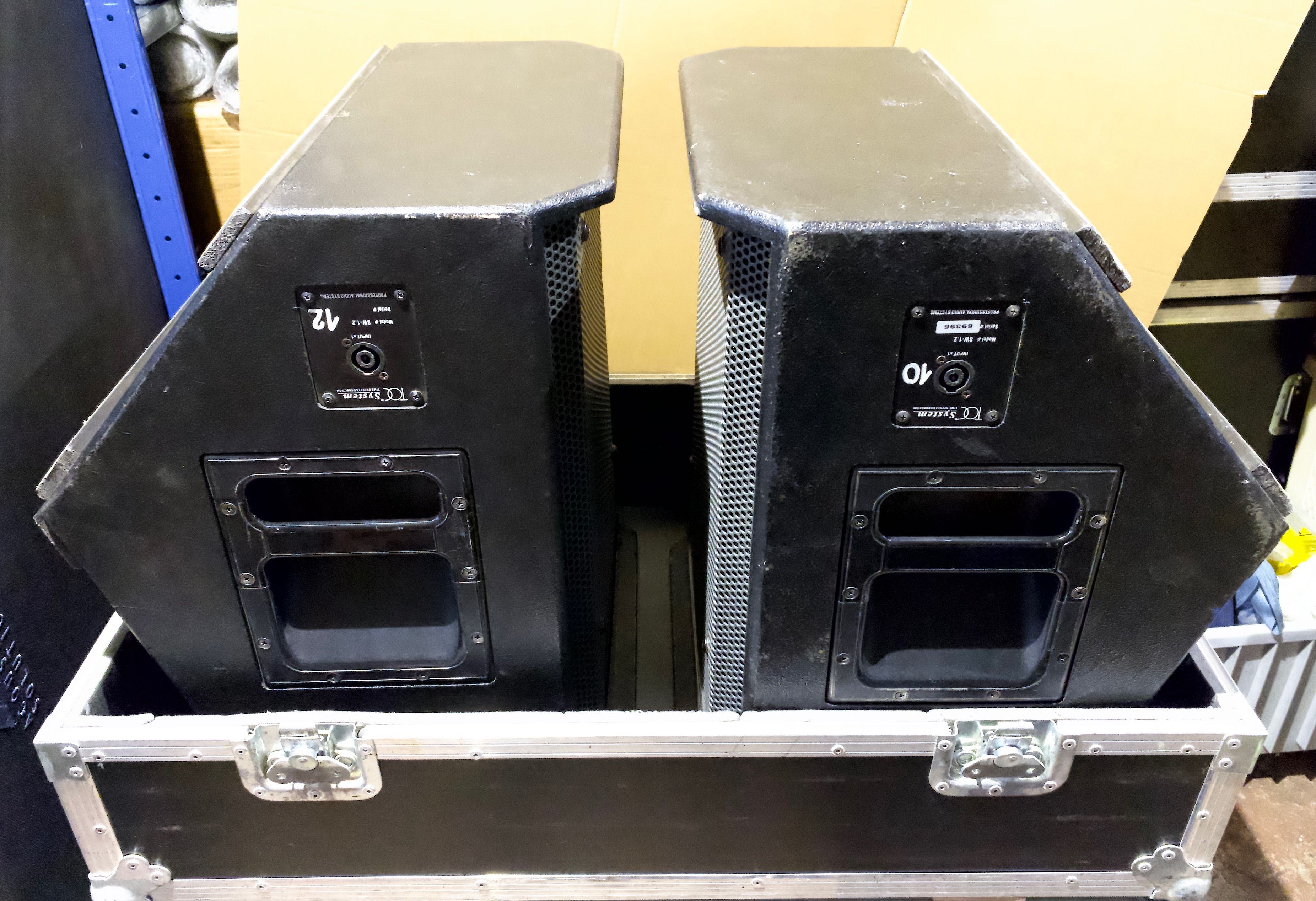 Monitory odsłuchowe PAS SW-1.2 - 8 sztuk