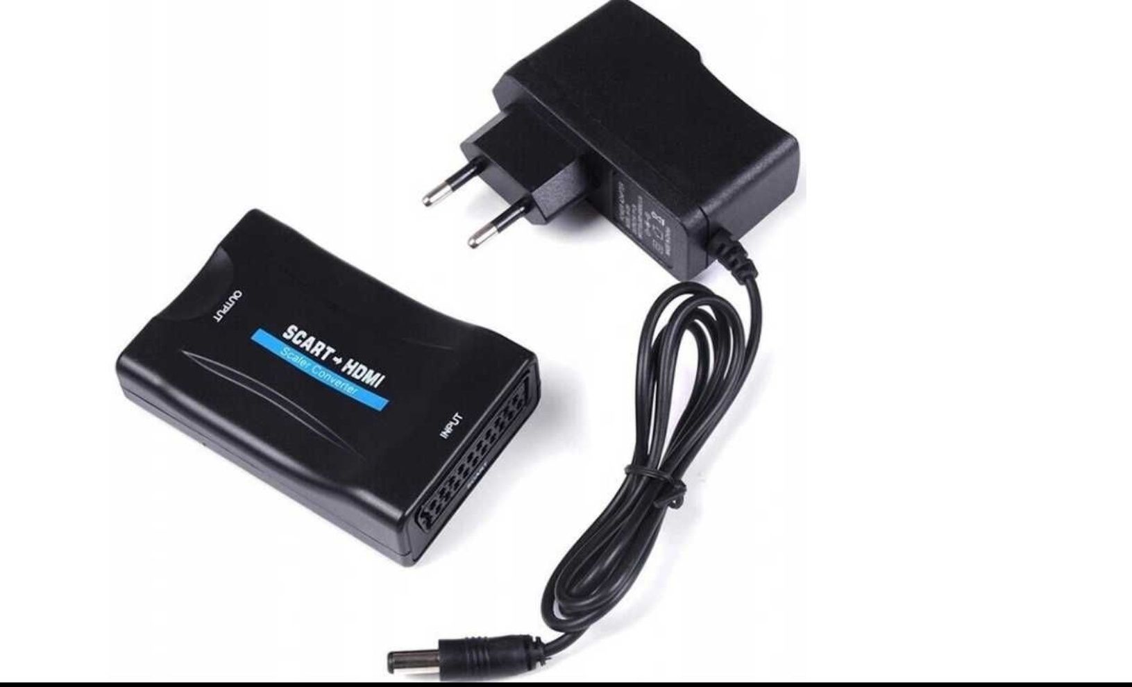 Adapter Konwerter SCART DO NA HDMI AV Euro Full HD