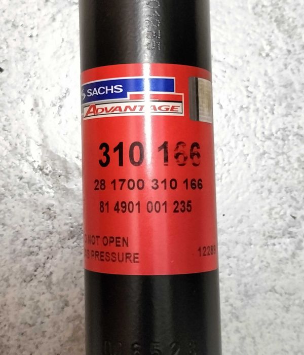 Amortecedores Traseiros a Gás .:. SACHS ADVANTAGE 310 166