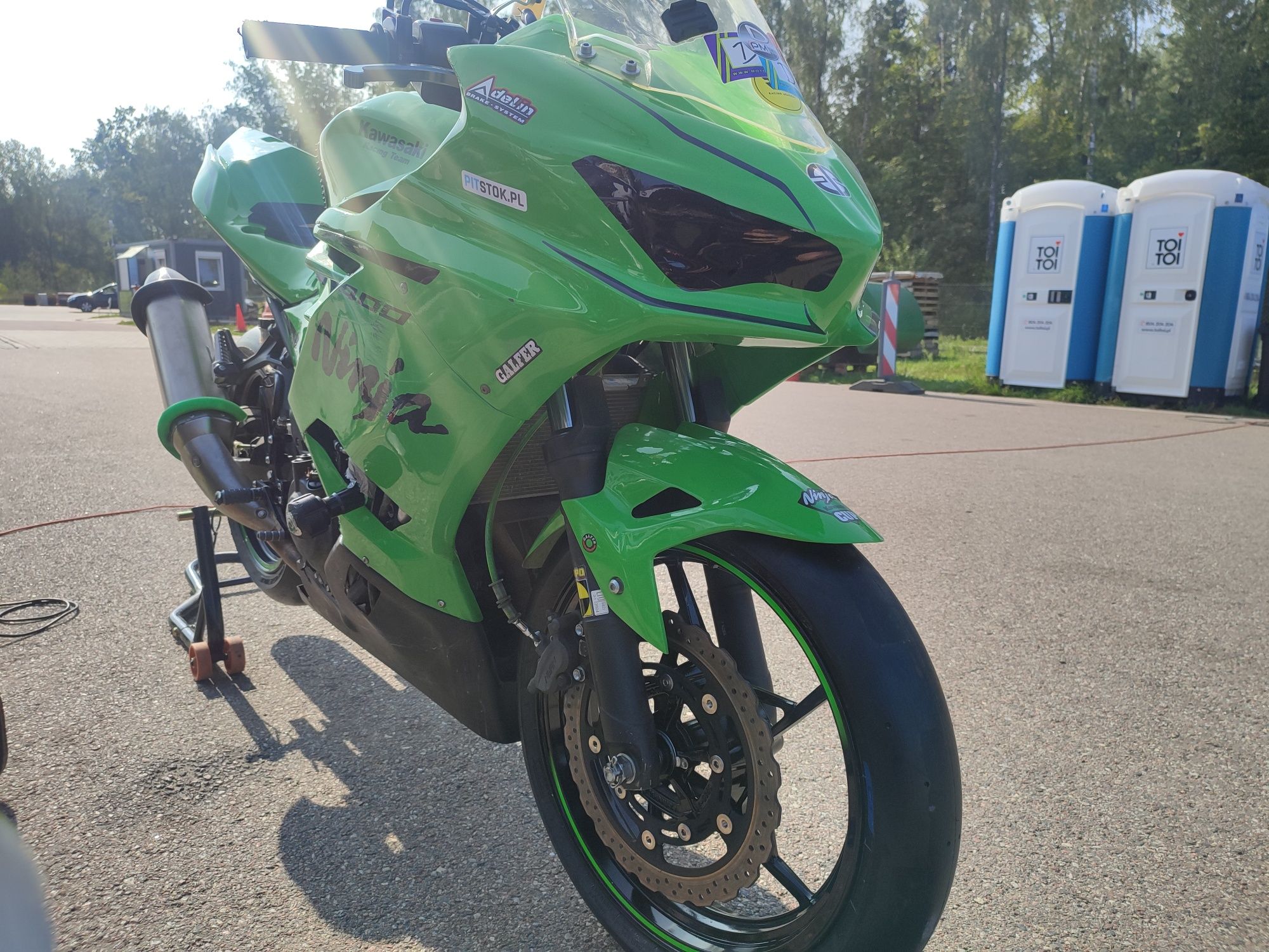 Kawasaki Ninja 400 torówka tor 2018
