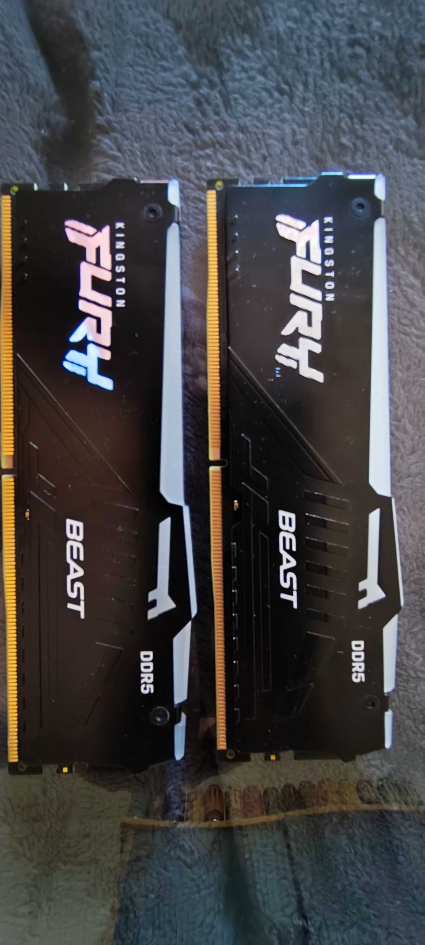 Kingston FURY Beast DDR5 6000MHz 16GB 2x 8GB CL40 intel XMP