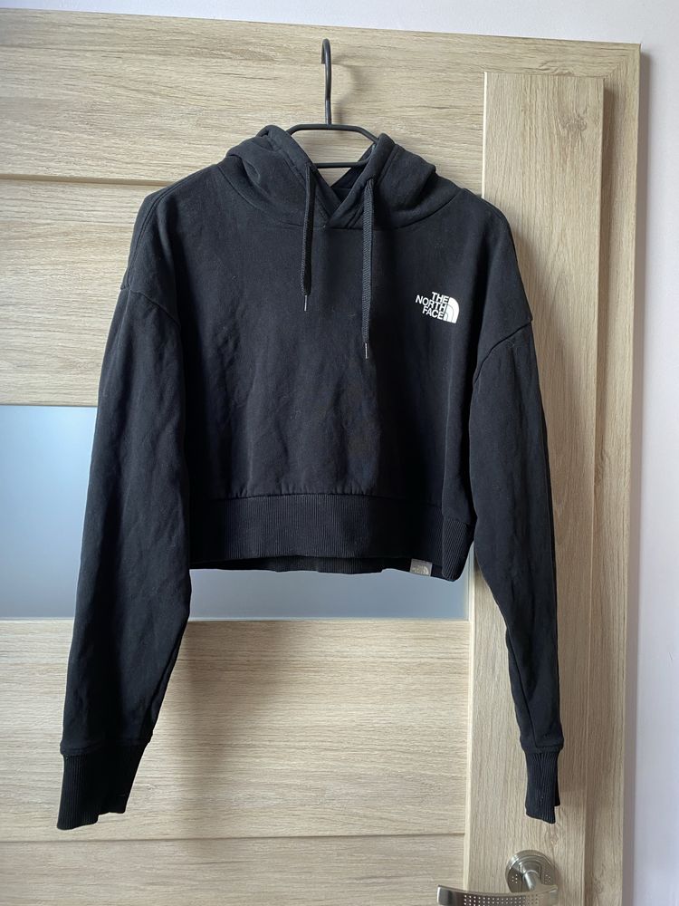 The North Face S krótka bluza crop czarna TNF damska