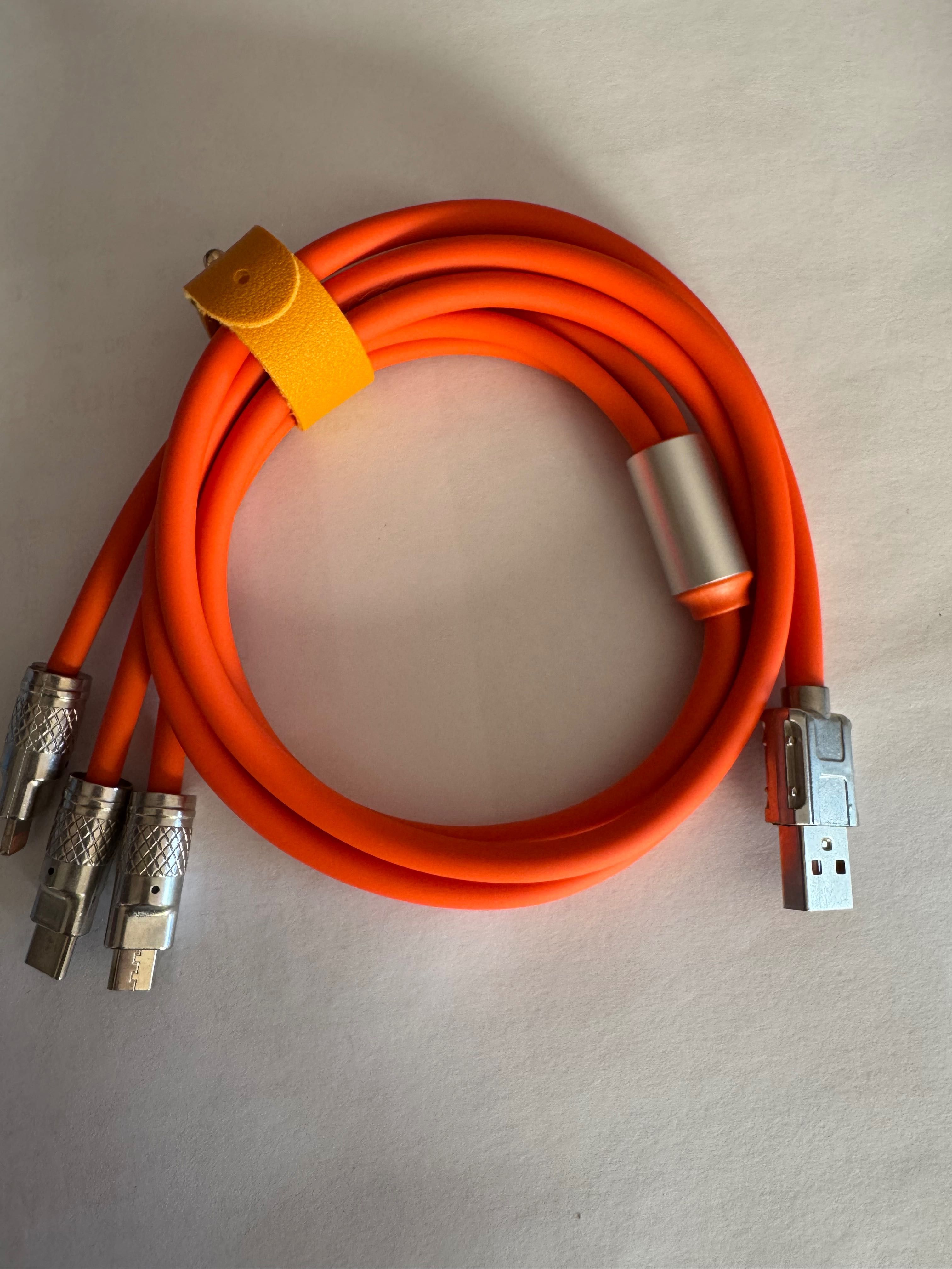 Cabo USB 3 - 1 usb-c usb-a tipo-c 120cm
