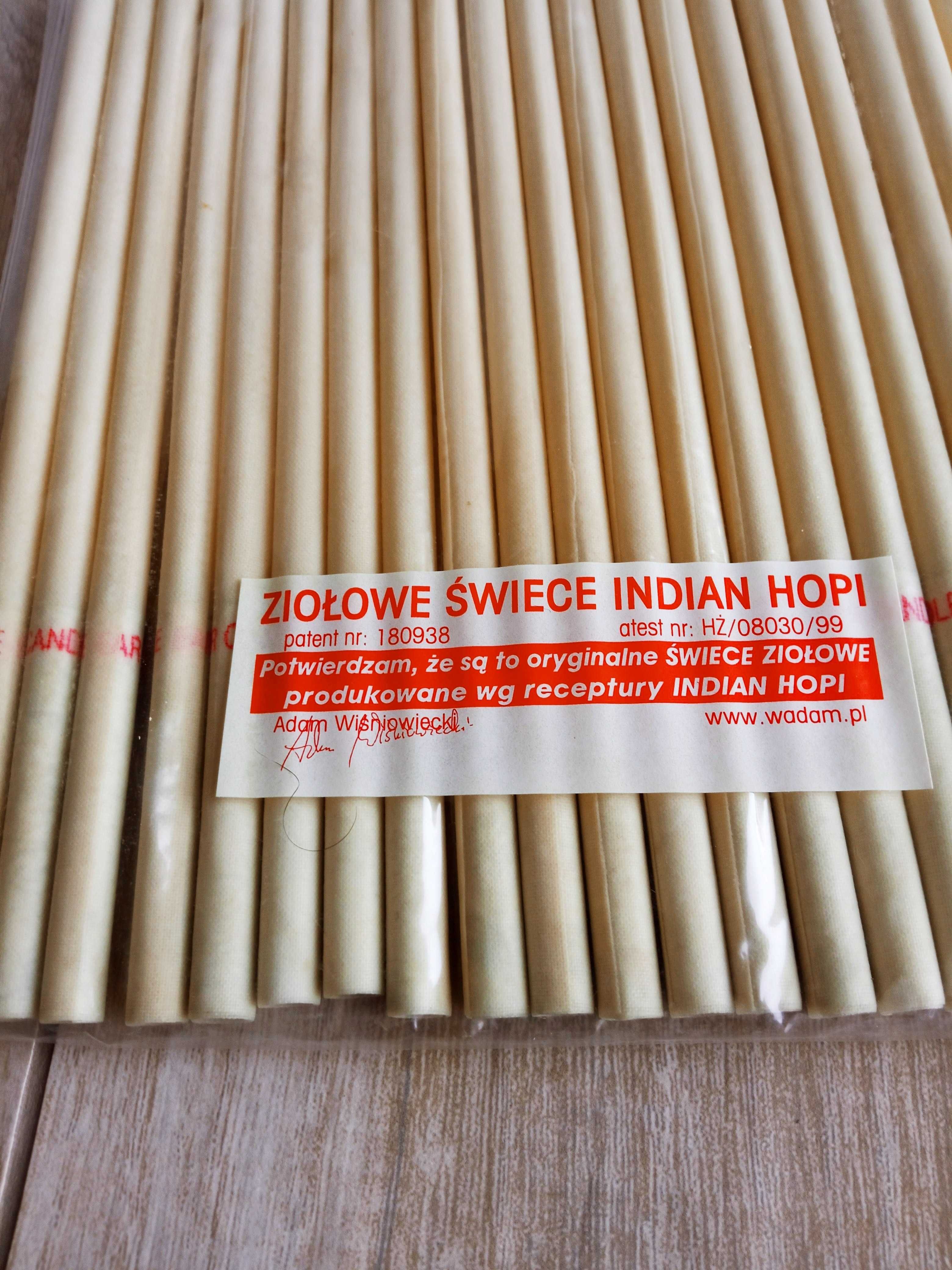 Świecowanie uszu Świece Hopi Wiśniowiecki 20szt Receptura Indian Hopie