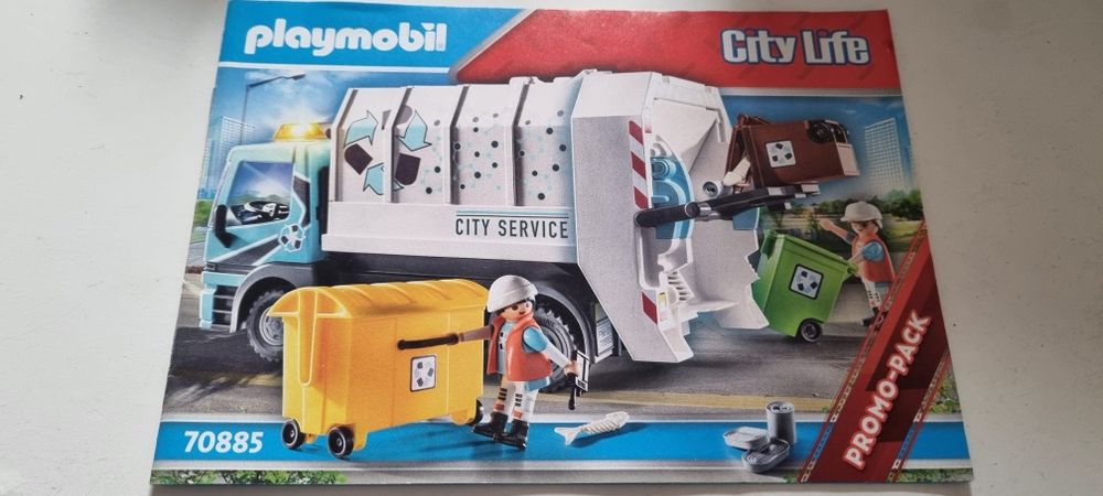 Śmieciarka playmobil