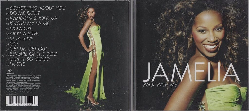 Jamelia - Walk With Me - CD