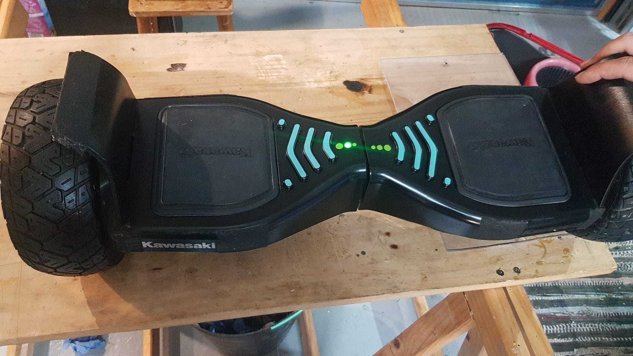 HOVERBOARD Kawasaki cross preto