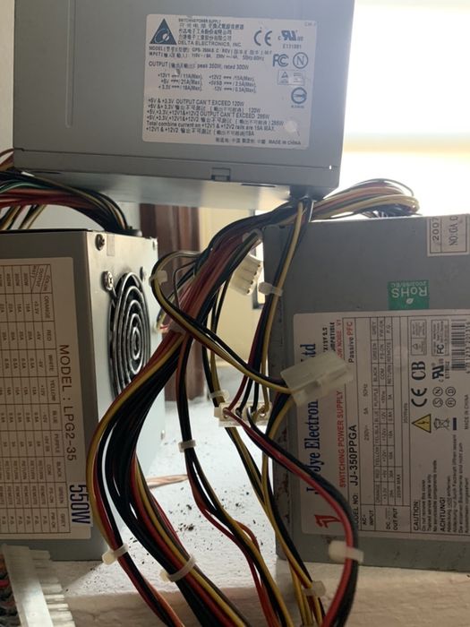 Fontes alimentação PC de 350 Até 500 W