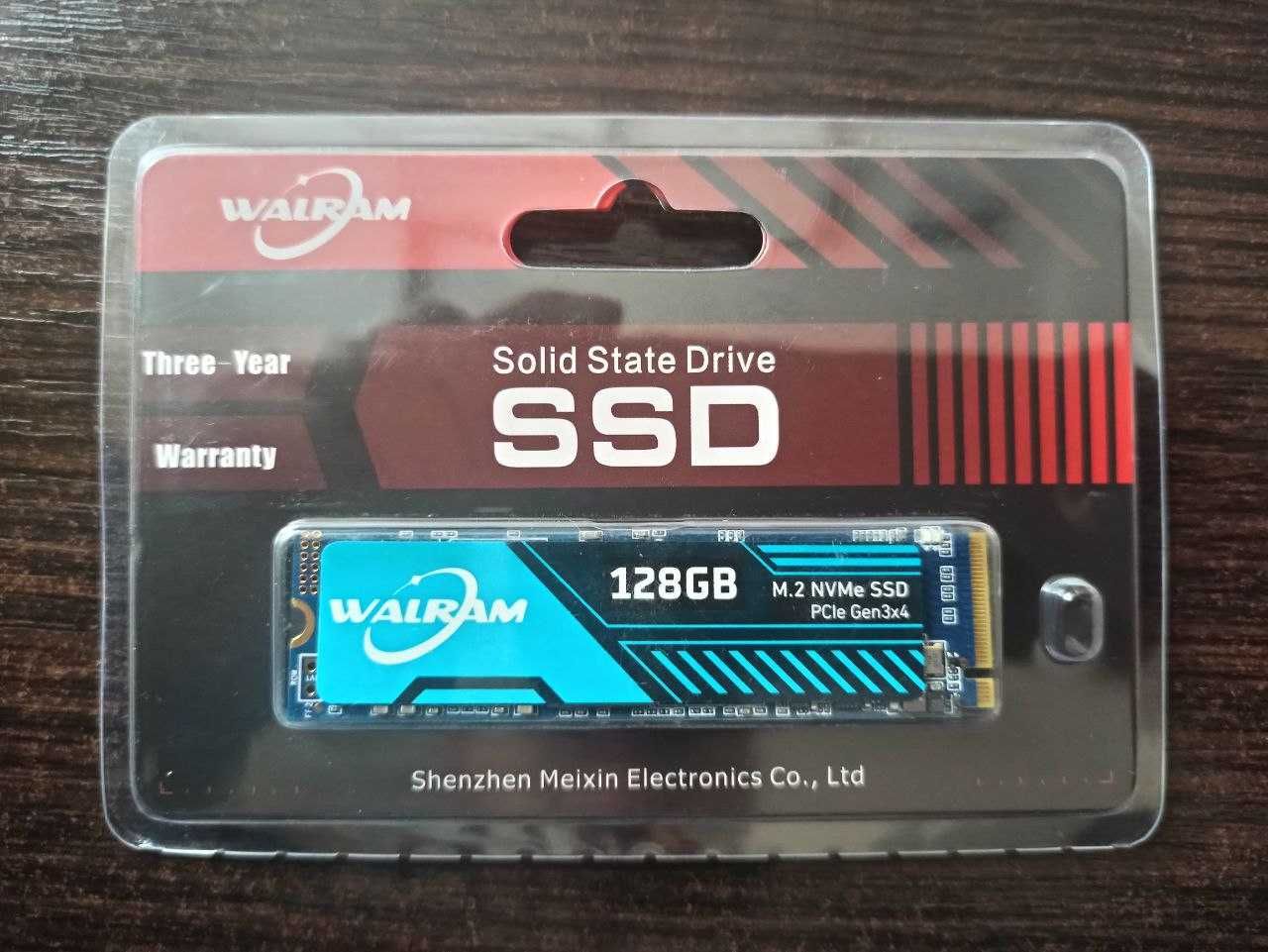 Walram SSD 128GB M.2 NVMe PCI Express 3.0 x4 2280 3D NAND