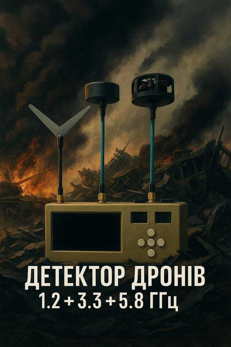Детектор FPV-дронів "Стевія FlyT" (4 діапазони)