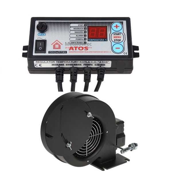 Piec Drewno Węgiel 12kw 18 27 35kw Ruszt Wodny/Sterownik Dmuchawa