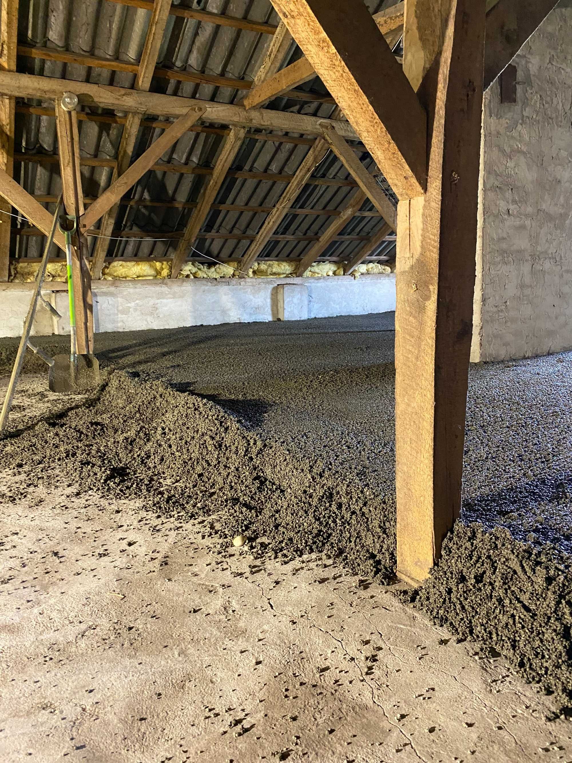 Styrobeton, docieplenie, styrocement, thermogray, wylewki betonowe