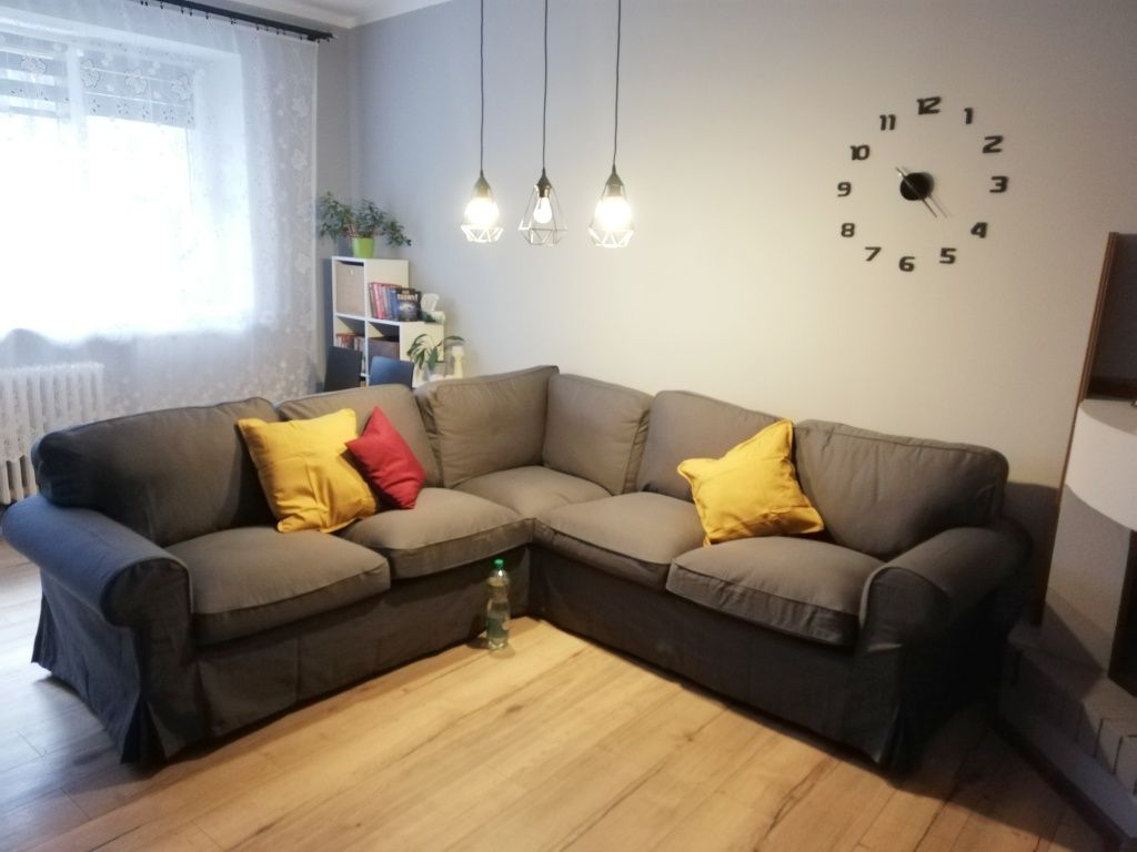 Sofa narożna 4osobowa, Rammern jasnoszary