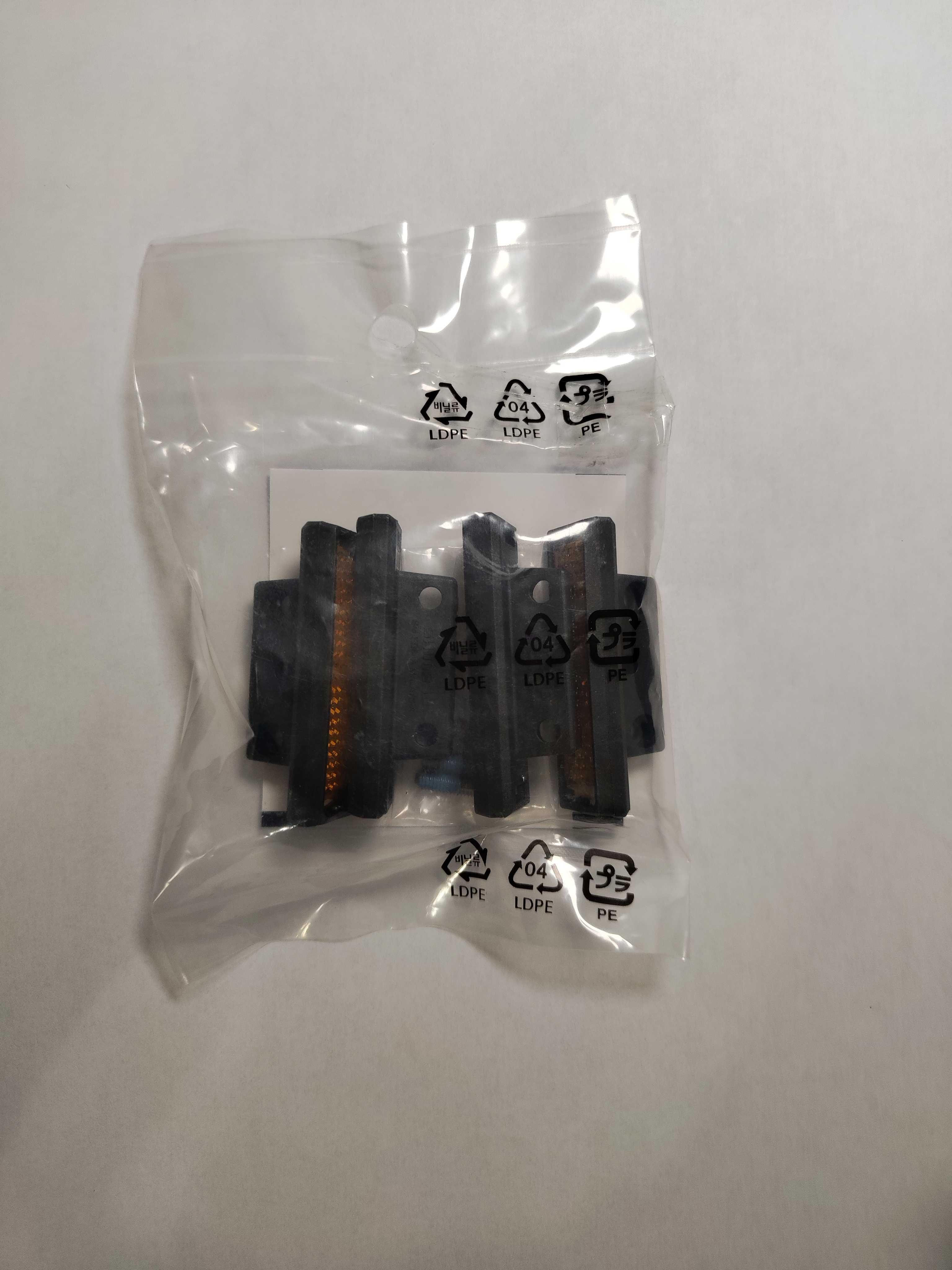 Shimano Flat Pedal Reflectors / Focos de pedal plano Shimano