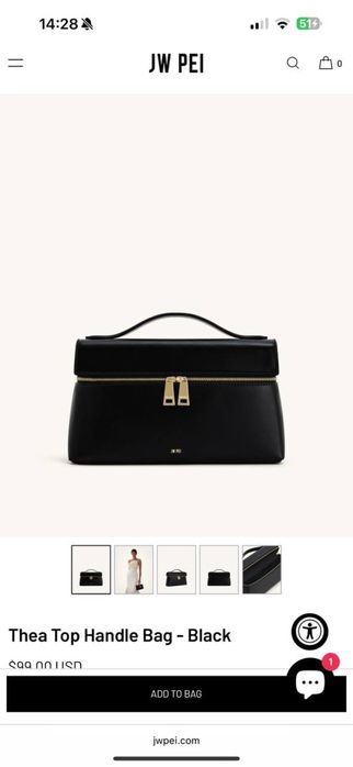 Сумка JW PEI Thea Top Handle Bag