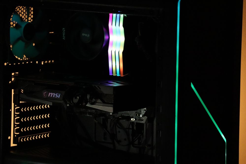 Computador PC Gaming Ryzen 5600x RTC 3060 ti