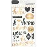 Autocolantes com relevo para Scrapbooking - Cottage Living