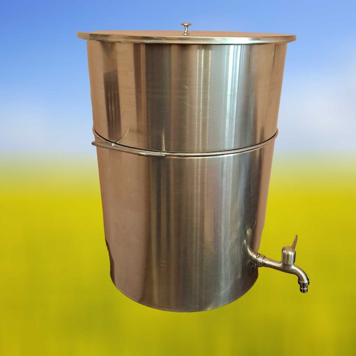 Бочка на 50 літрів з краником нержавіюча сталь Повний розпродаж