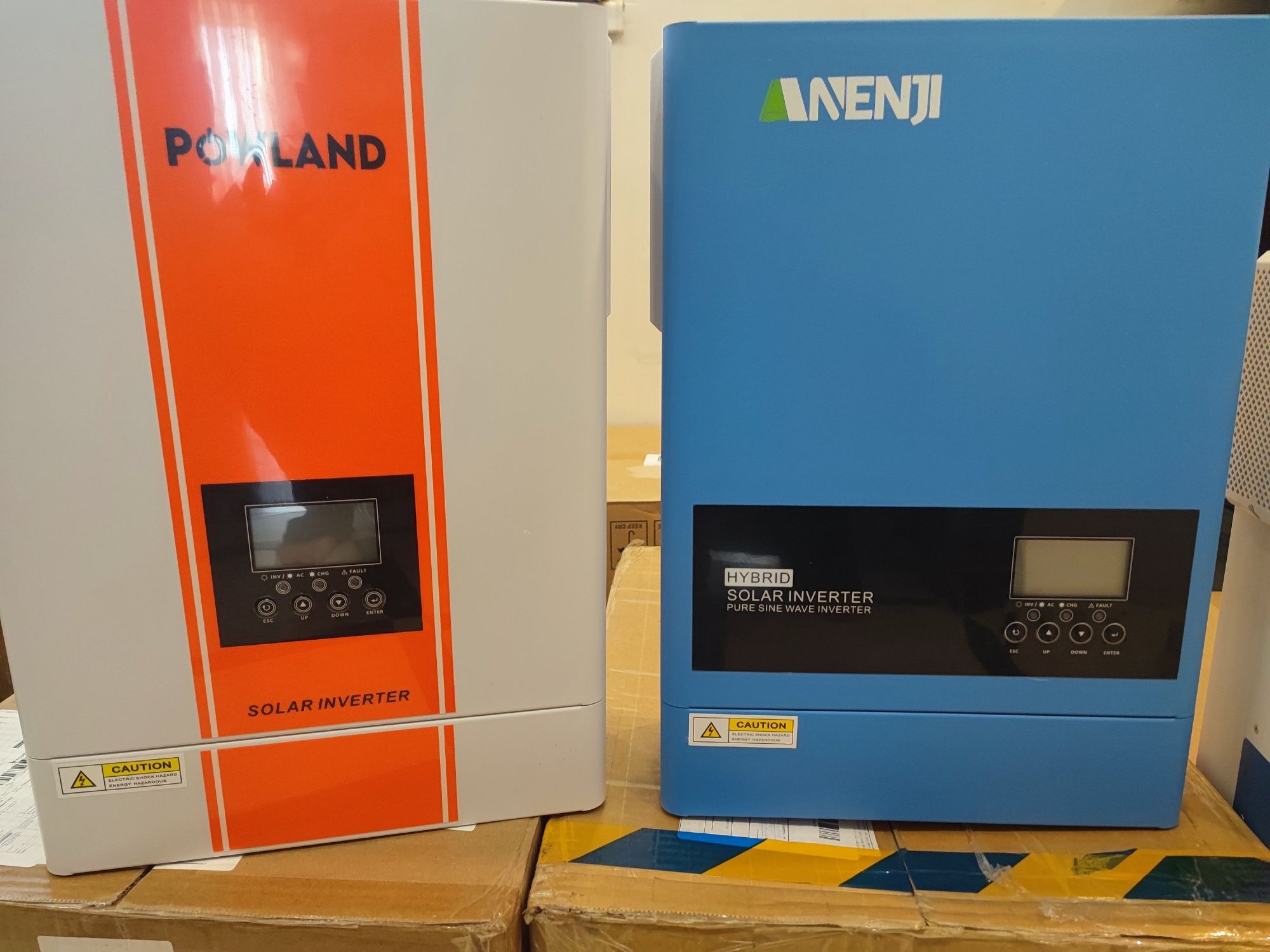 Гібридний інвертор 24v 4kw Powland Anenji Easun WiFi модуль інвектор