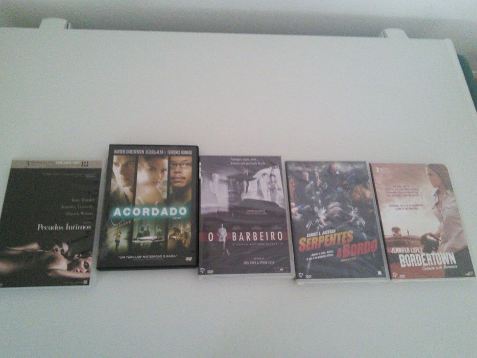 Quatro DVDs novos