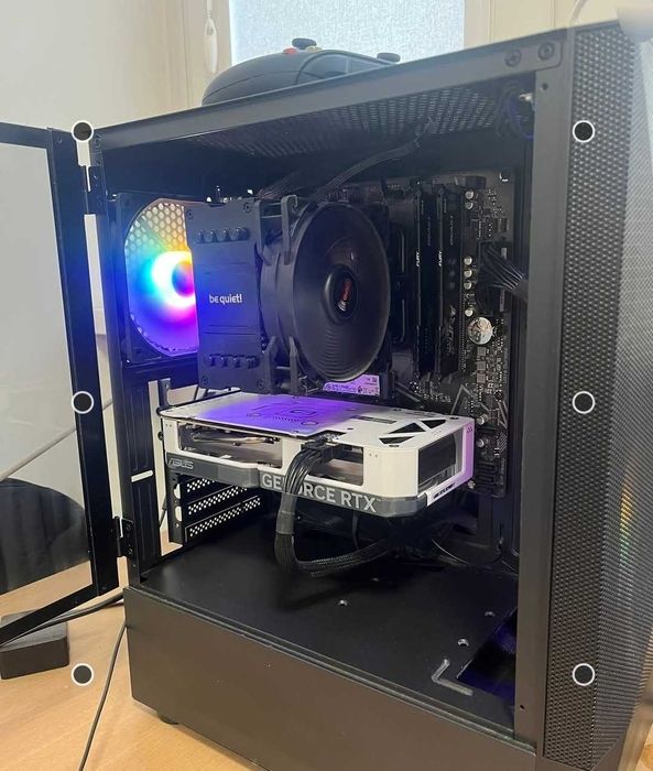Komputer RTX 4060ti Ryzen 5 5600x  Gamingowy do Gier + monitor