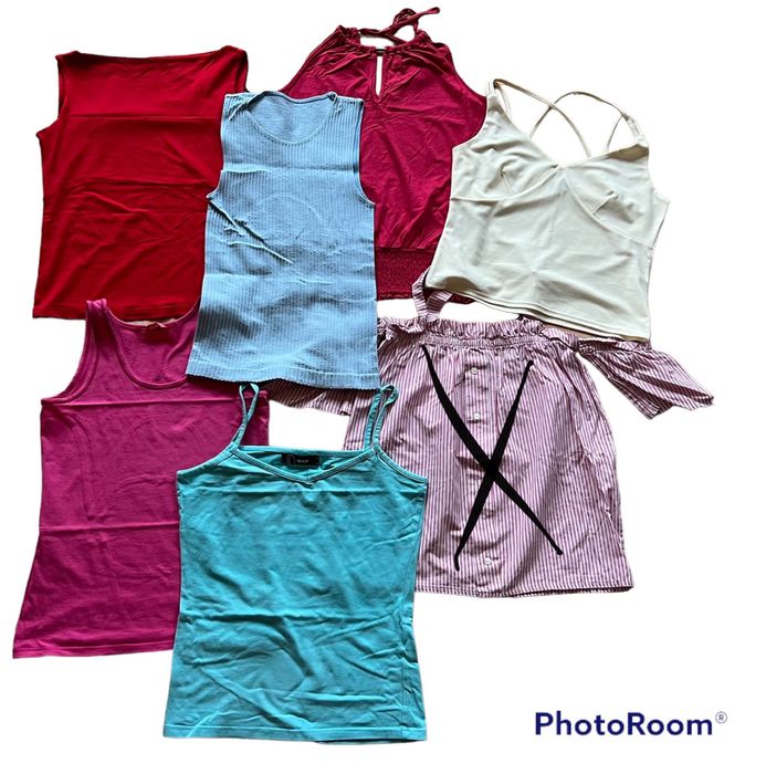 Różne letnie bluzeczki rozmiar 158-170 cm