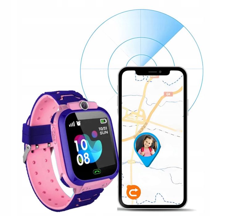 SMARTWATCH ZEGAREK dla DZIECI Podsłuch Lokalizator Kontakty GPS
