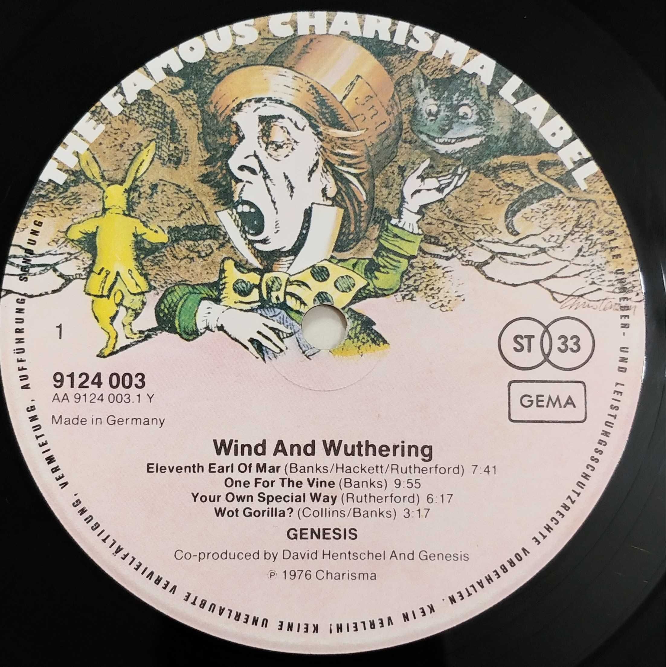 Genesis - Wind And Wuthering. 1977r EX . Germany. Płyta winylowa.