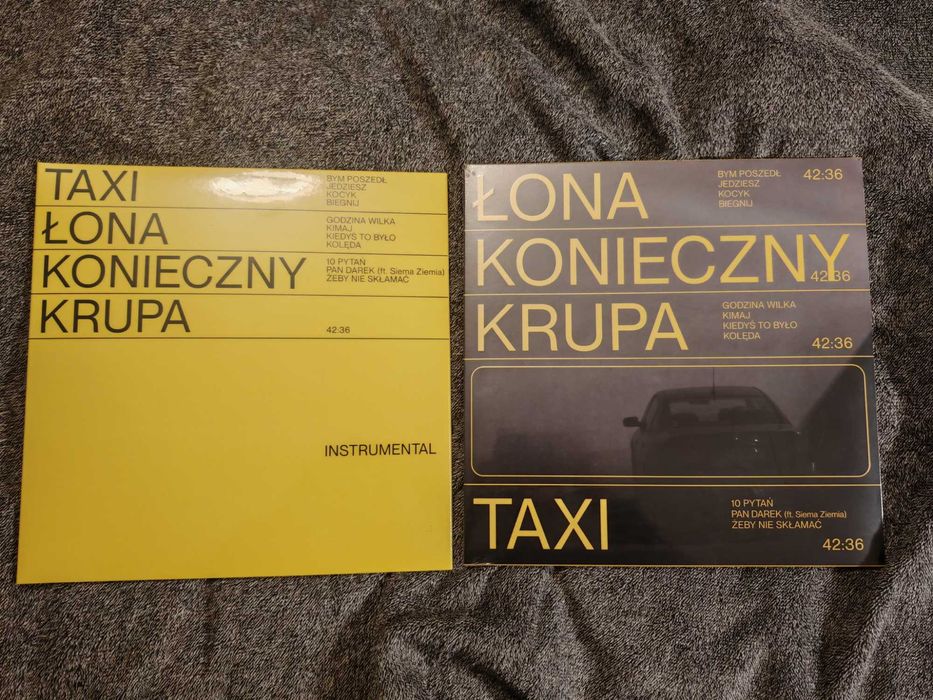 Łona Konieczny Krupa TAXI winyl pakiet tanio