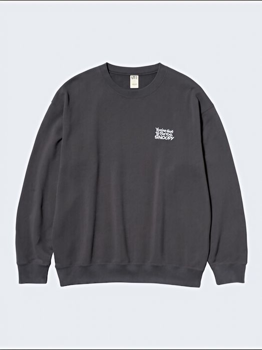 UNIQLO толстовка унісекс PEANUTS сіра