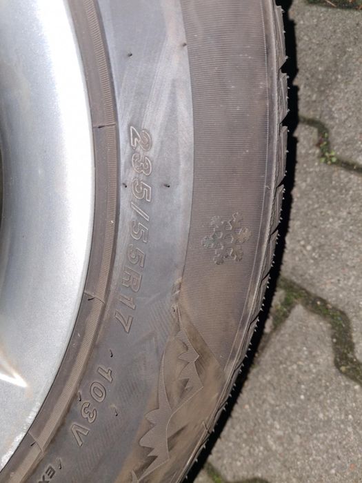 Koła Zimowe Aluminiowe Bmw X3 X5  17" 5x120