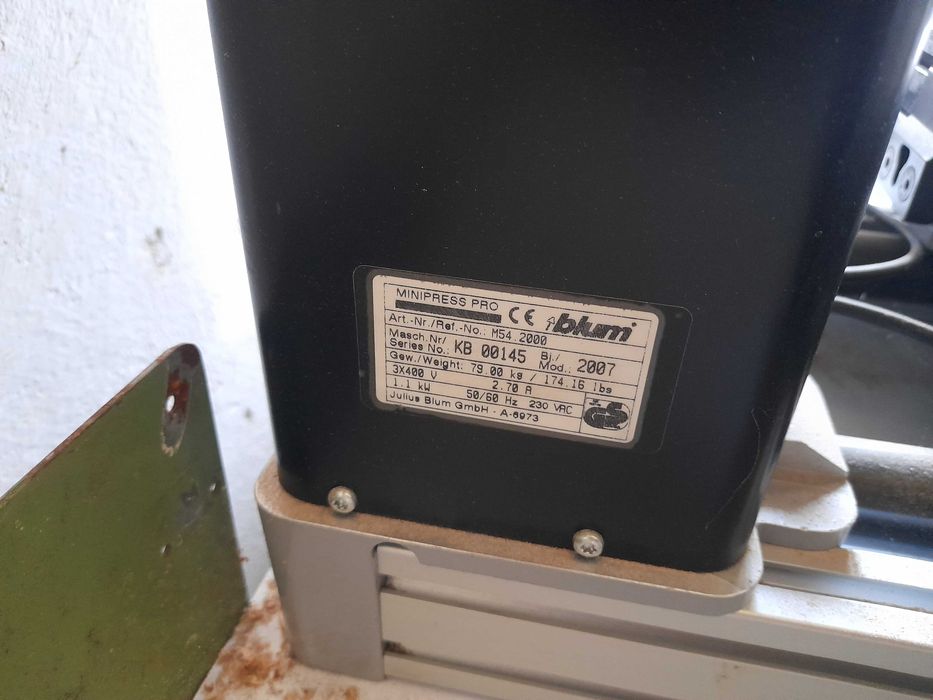 Wiertarka Blum minipress pro