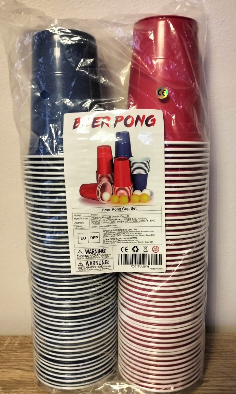 Zestaw do gry imprezowej BEER Pong