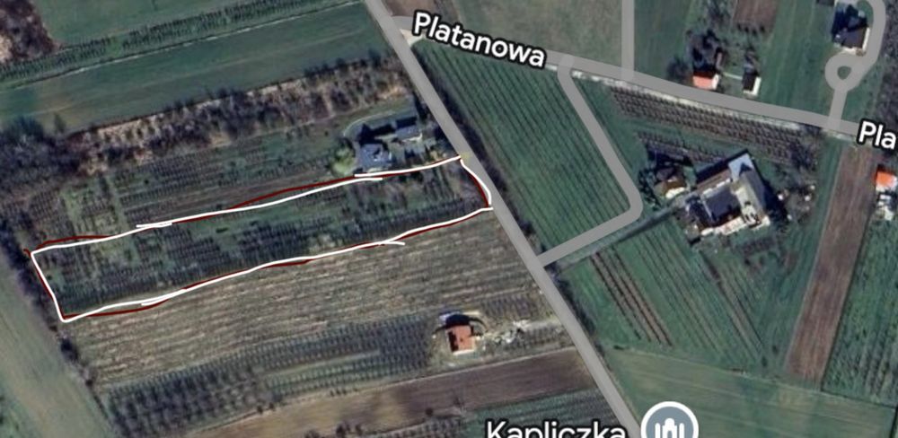 Działka klasa IIIb Chwałki 0.49 a