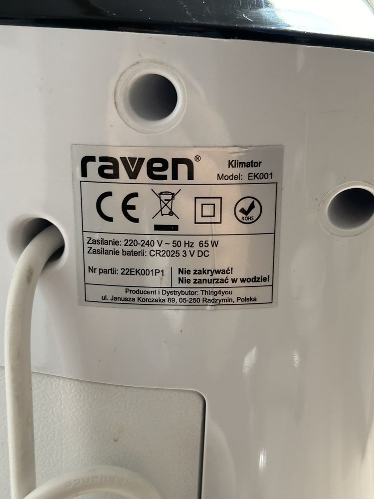 Klimator RAVEN EK001 65 W