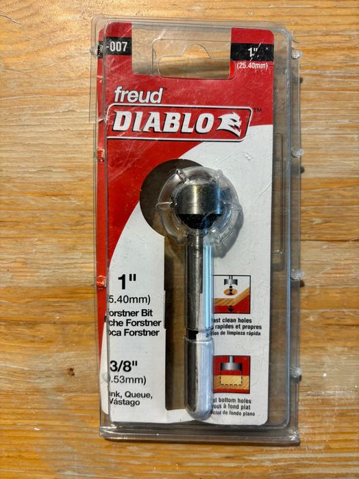 Wiertło Diablo Do Drewna Puszkowe Sednik Frez Zawiasów 25.40mm 1 cal
