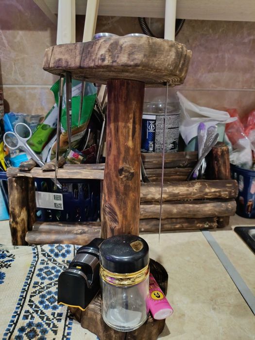 Самодельные подставки для ножей