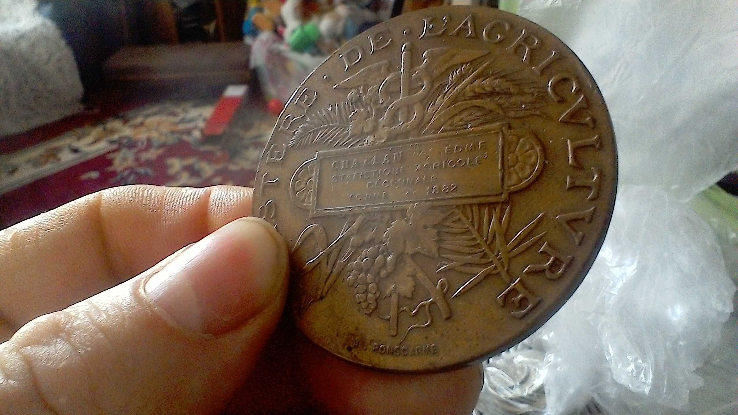 Medalion z 1882 roku
