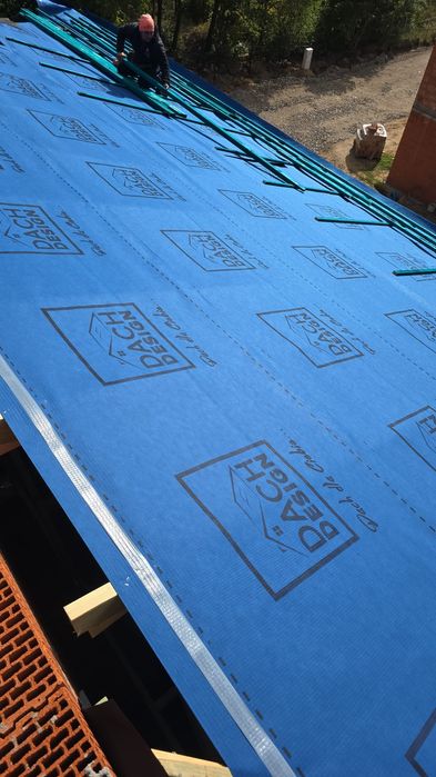 Membrana dachowa 310 g/m2 dwa paski klejące klasa Premium