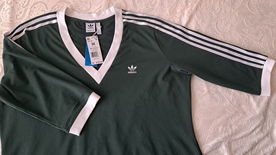 Плаття ADIDAS максі XXL-XXXL, EU 50/52, UK 24/26 оригінал