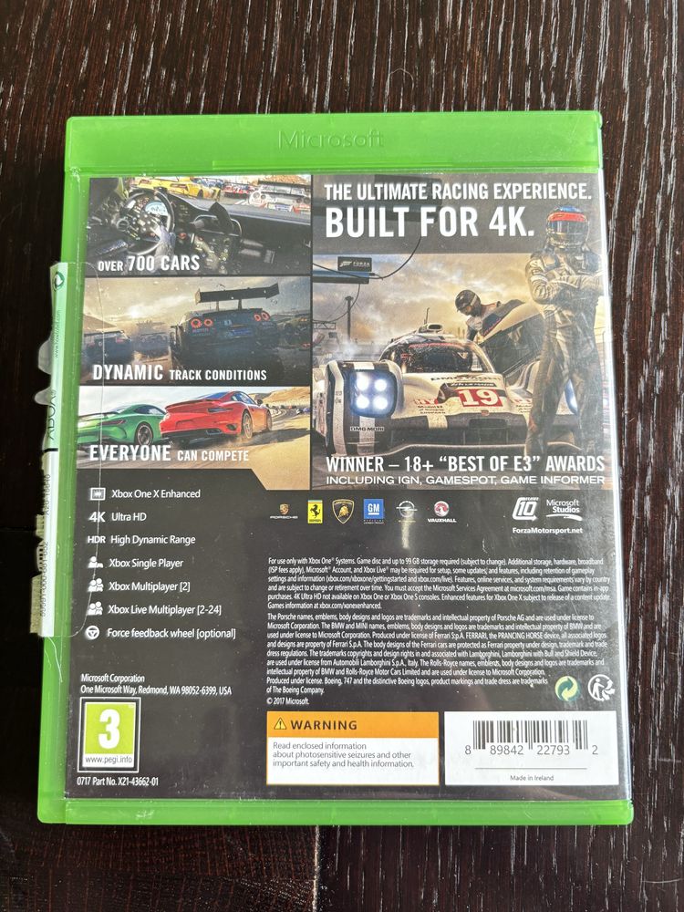 Gra Xbox one forza motor sport 7