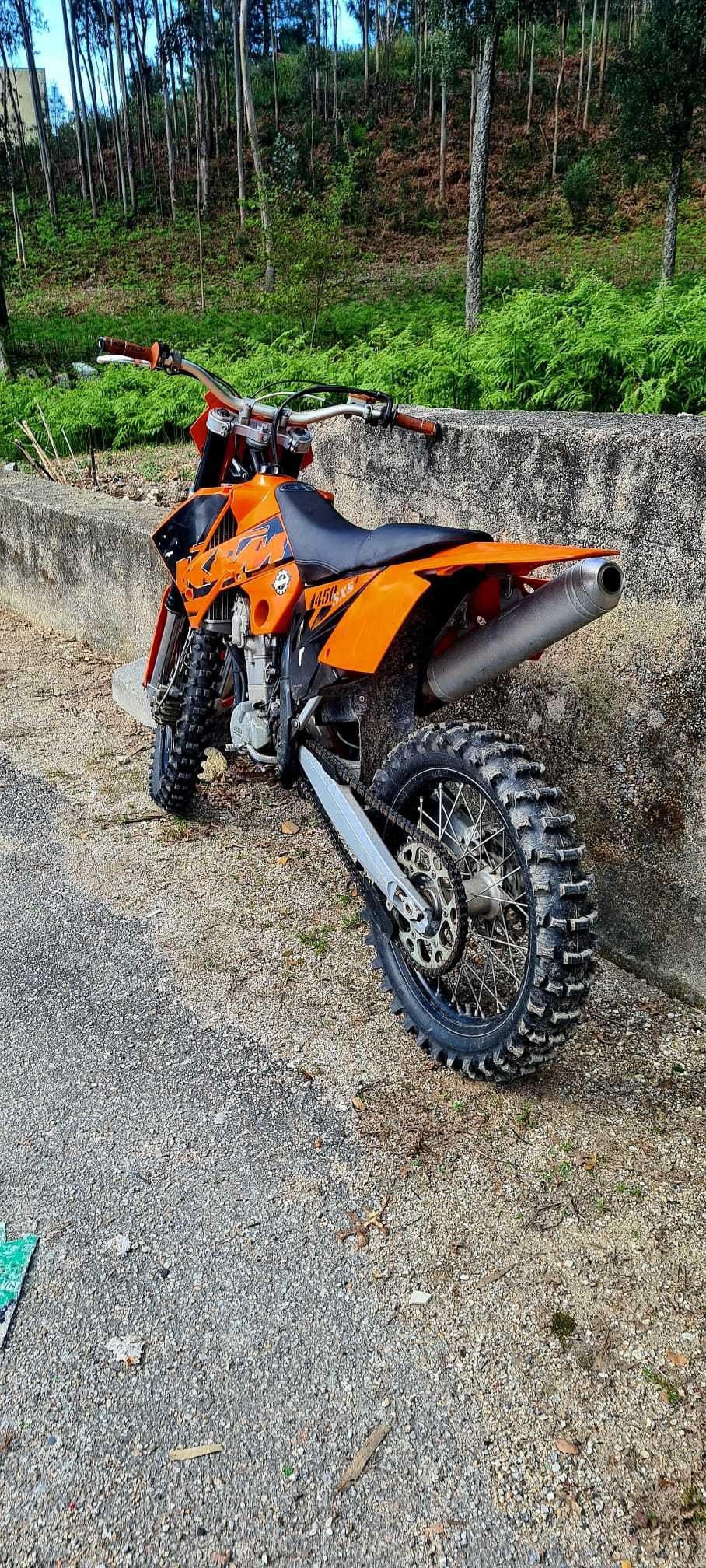 KTM 450 sxs não matrículada